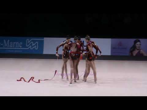 RUSSIA 3 ribbons 2 ropes - 2010 Thiais Groups EF