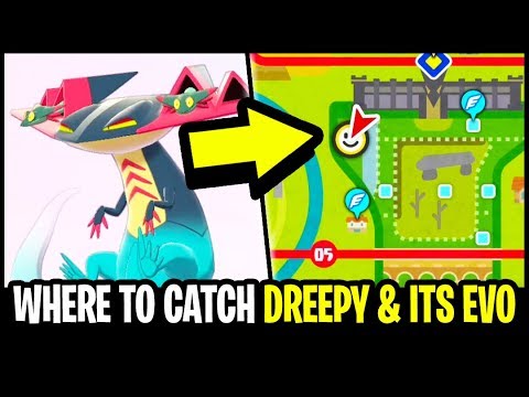 WHERE TO CATCH DREEPY & DRAKLOAK in Pokemon Sword and Shield Guide!