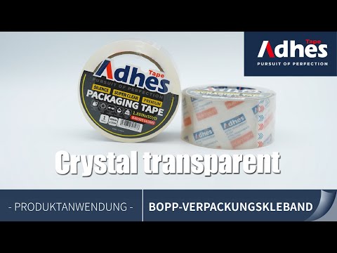 Adhes Produktanwendung – BOPP-Verpackungsklebeband
