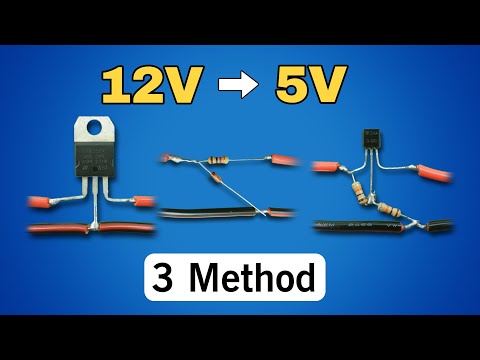 12v to 5v converter | 3 Easy Ways to Convert 12V to 5V | 12v to 5v step down converter 