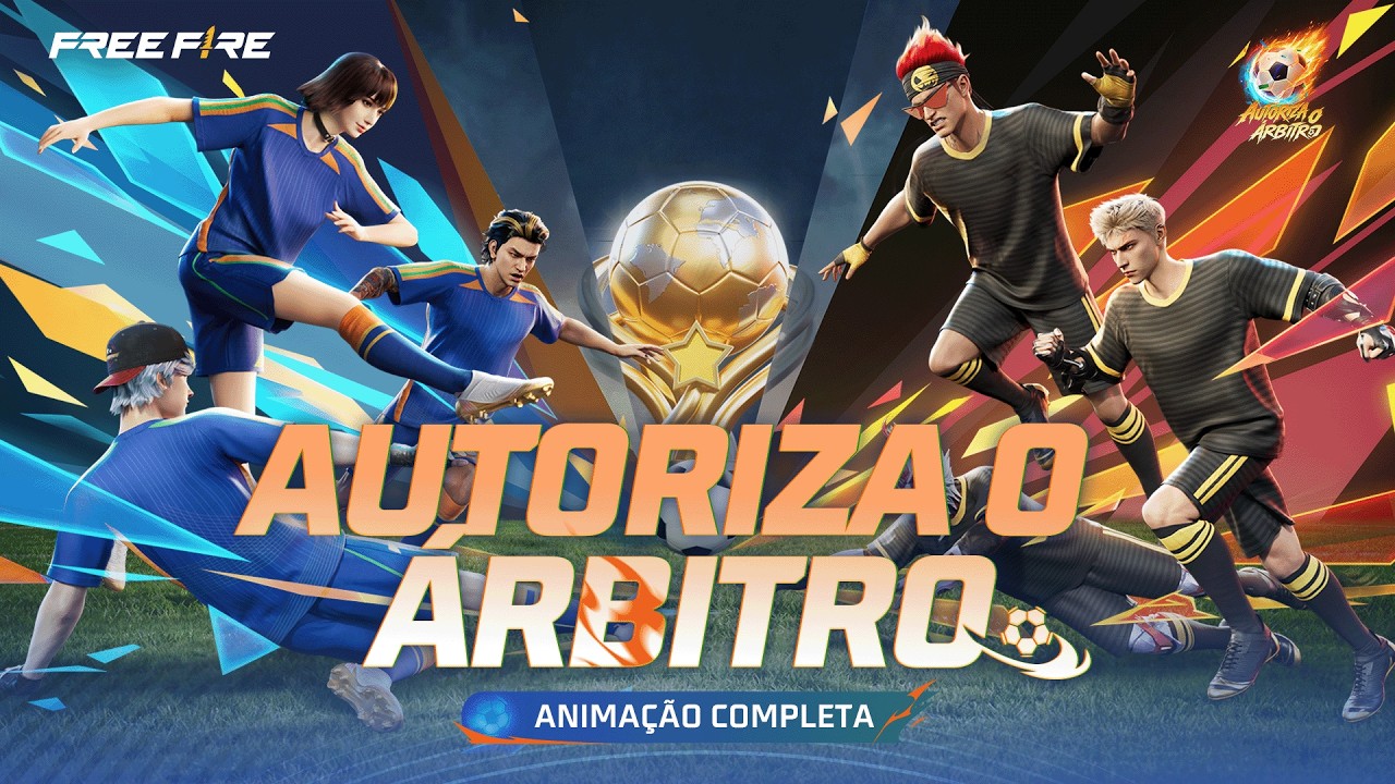 AUTORIZA O ÁRBITRO | ANIMAÇÃO COMPLETA | FREE FIRE BRASIL