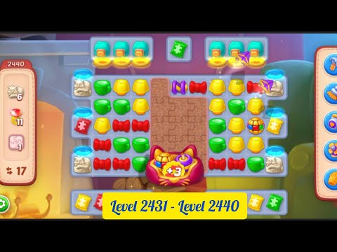 Homescapes : ( Level 2431 - Level 2440 )