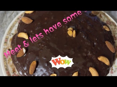 Super moist chocolate cake in sauce pan|  Best chocolate cake receipe