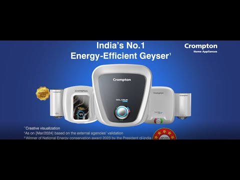Crompton Geyser On, Energy Savings Full On TVC | Hindi | 30 seconds