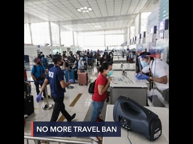 Philippines lifts ban on non-essential outbound travel on October 21