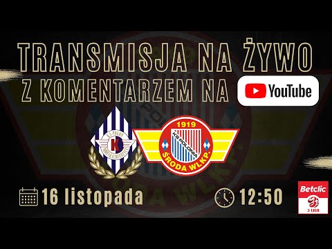 Pogoń Nowe Skalmierzyce - Polonia Środa LIVE! 16.11.2025 r., g. 13:00
