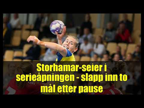 Storhamar-seier i serieåpningen - slapp inn to mål etter pause