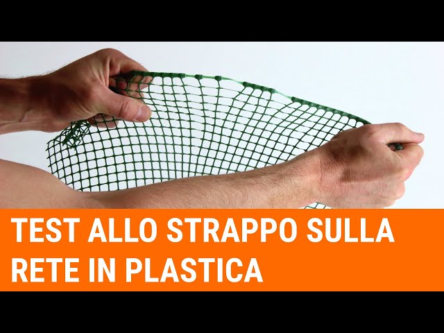Test allo strappo della rete Quadra.