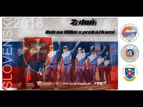 World Championship Fire sport 2018 - DAY 2 RUNNING 100m OBSTACLE