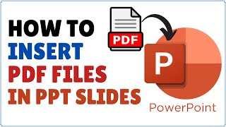 How to Insert PDF in PowerPoint