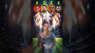 Download lagu Messi🤩 vs Ronaldo🐐 vs Ronaldinho🔥 vs Neymar Jr⚽️ - Georgina Asks mp3