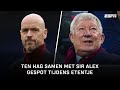 "SIR ALEX FERGUSON laat zien dat hij ERIK TEN HAG volledig steunt" ? | Voetbalpraat