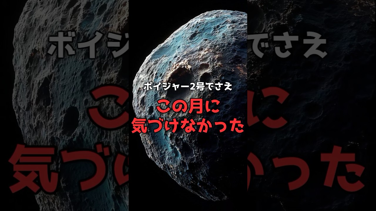 40年間見逃されていた「直径10kmの月」 のサムネイル