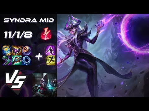 MID Syndra vs Ekko - NA Grandmaster Patch 25.S1.4