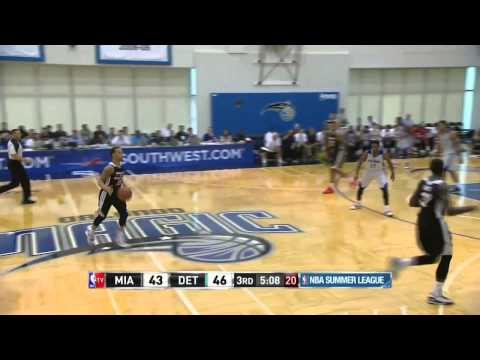 Miami Heat vs Detroit Pistons | July 8, 2014 | NBA Summer League 2014