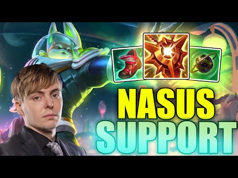 Nasus Support! | Entering the Church of LS - League of Legends