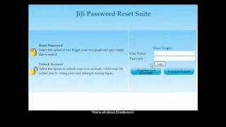 JiJi Self Service Password Reset YouTube Video