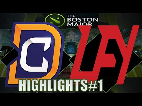 Digital Chaos VS LGD Forever Young #1| Boston Major | Dota 2 Highlights 7.14