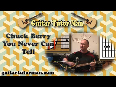 You Never Can Tell - Chuck Berry - Acoustic Guitar Lesson (easy)