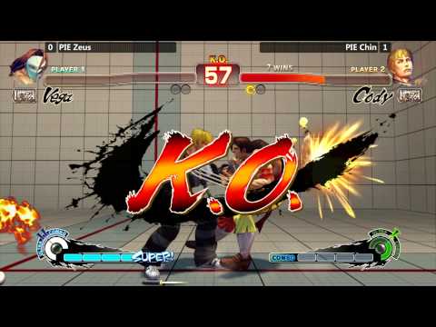 USF4 @ Last Man Standing 2 - PIE Zeus (Vega/Ryu) vs PIE Chin (Cody) [720p/60fps]