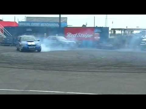 Terry Grant Subaru Impreza Drifting Stunts