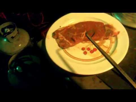 Hand Crafted Blacksmith's Steak Turner Vs Ribeye at 4am..