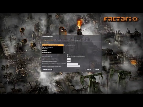 Factorio 0.15.12 PT-BR Inicio