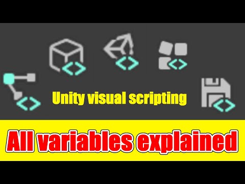 Unity Visual Scripting Setting Variables