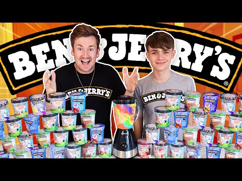 BROTHERS BLEND EVERY FLAVOUR OF BEN & JERRYS ICE CREAM