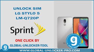 Unlock Sim LG Stylo 5 LM-Q720P By Global Unlocker Pro