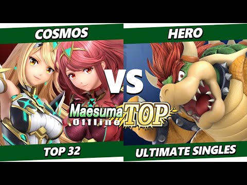 Maesuma TOP 12 - Cosmos (Pyra Mythra) Vs. Hero (Bowser) Smash Ultimate - SSBU