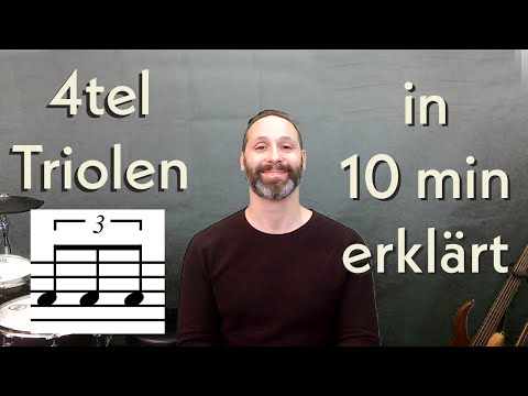 Viertel Triolen hören und begreifen lernen - zwei gegen drei