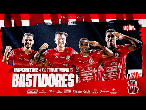 IMPERATRIZ 4 X 0 TOCANTINÓPOLIS | Bastidores (28/06) - Aço TV