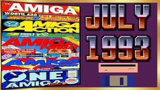 Cover Disk Face Off XL!  July 1993 : Power, Format, One, CU, Action