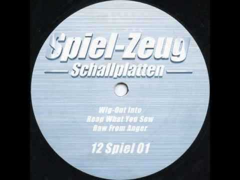 Thomas Schumacher - Raw from anger - Wig Out Into EP - Spiel Zeug Schallplatten ‎– 12 Spiel 01