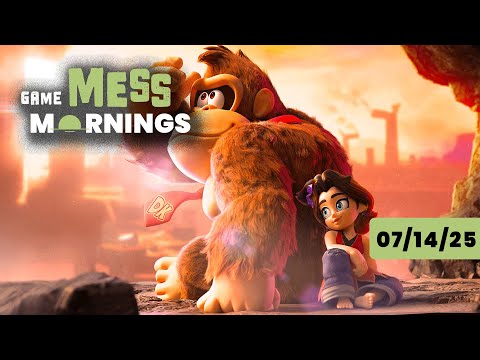 Donkey Kong Bananza Spoilers Are Circulating Around | Game Mess Mornings with Kat Bailey | 07/14/25