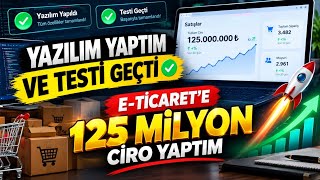 125 MİLYON TL'lik E-Ticaret Yazılımı Nasıl Yapılır? (Kimsenin Göstermediği Kodla