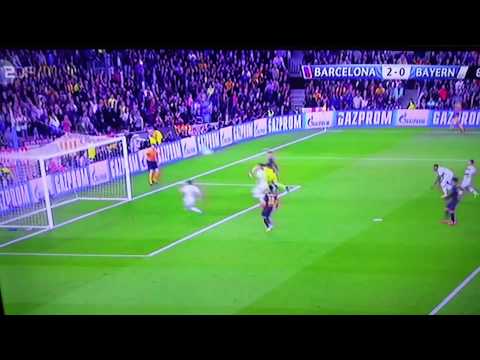 Barcelona-Bayern München 2-0 Messi 06.05.15