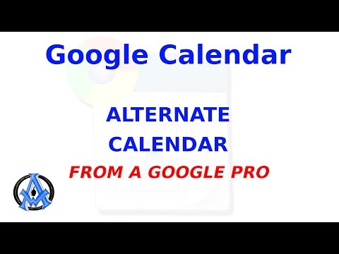 ALTERNATE CALENDAR GOOGLE CALENDAR HOW TO CREATE