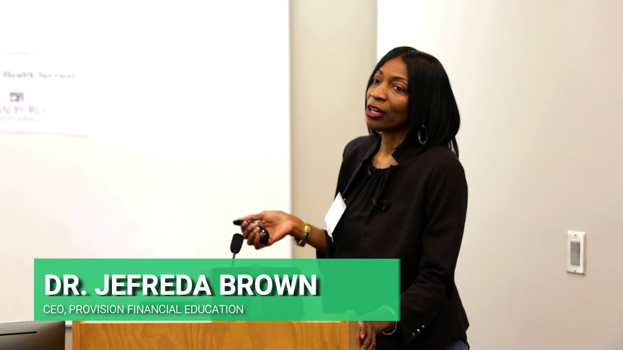 Promotional video thumbnail 4 for Dr. JeFreda R. Brown