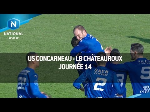 J14 : US Concarneau - LB Châteauroux (1-1), le résumé