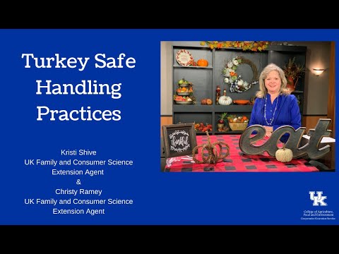 Safe Handling of your Turkey