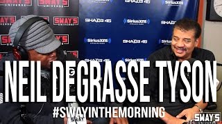 Sway's Universe - Neil deGrasse Tyson Responds to B.o.B's Flat Earth Talk + Introduces Nephew TYSON