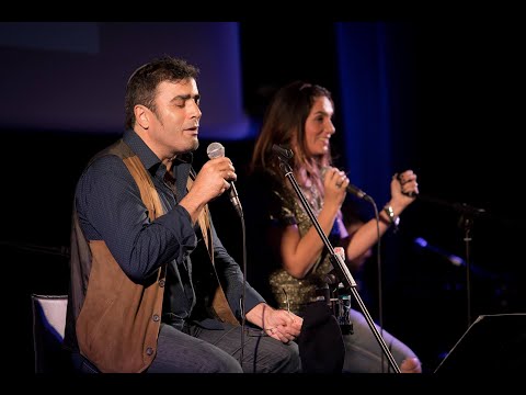 ג'קי לוי ומרב סמן טוב במופע הירושלמי- חוברהלה