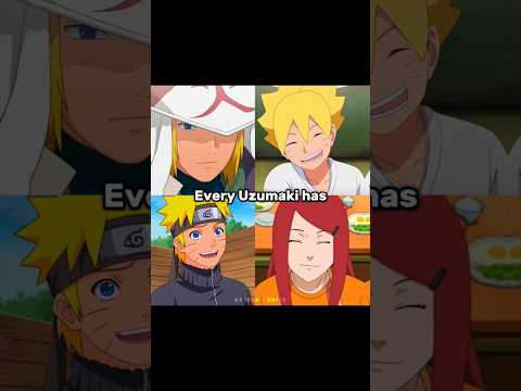 Every Uzumaki❤️‍🔥        #youtubeshorts #viralvideo #trending #anime #naruto #love #viral #trend