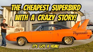 Buying the cheapest Plymouth Superbird in the USA, with a crazy story!