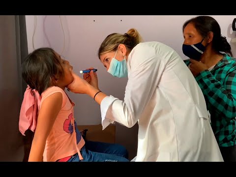 Profesionales del hospital Materno Infantil atendieron a más de 500 personas en Rivadavia Banda Sur