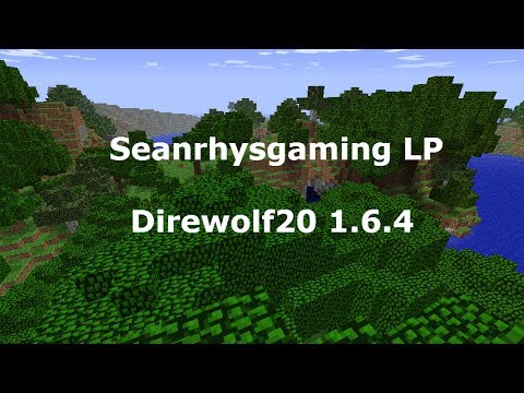FTB Direwolf20 1.6.4 Episode 2 - Let's go mining!