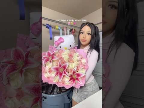 lilies 🌸🌸 #flowers #florist #trending #fyp #insights #smallbusiness #hellokitty #shortsfeed #ramo