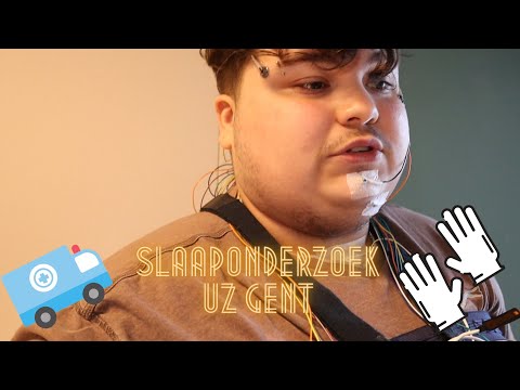 ik moest een slaaponderzoek laten doen in het Ziekenhuis!!😟😟